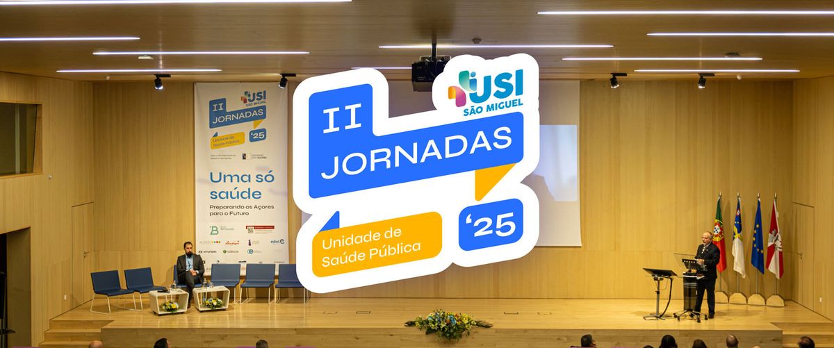 II Jornadas USISM, identidade visual para evento da Unidade de Saúde da Ilha de São Miguel